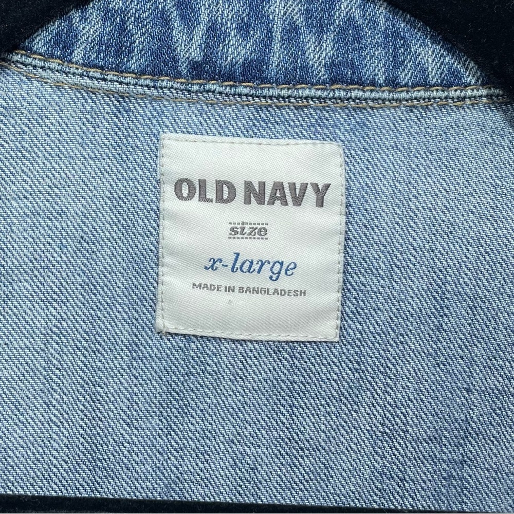 Old Navy Jacket Girl's XL Casual Classic Denim Wardrobe Basics Essential Piece - Picture 2 of 4